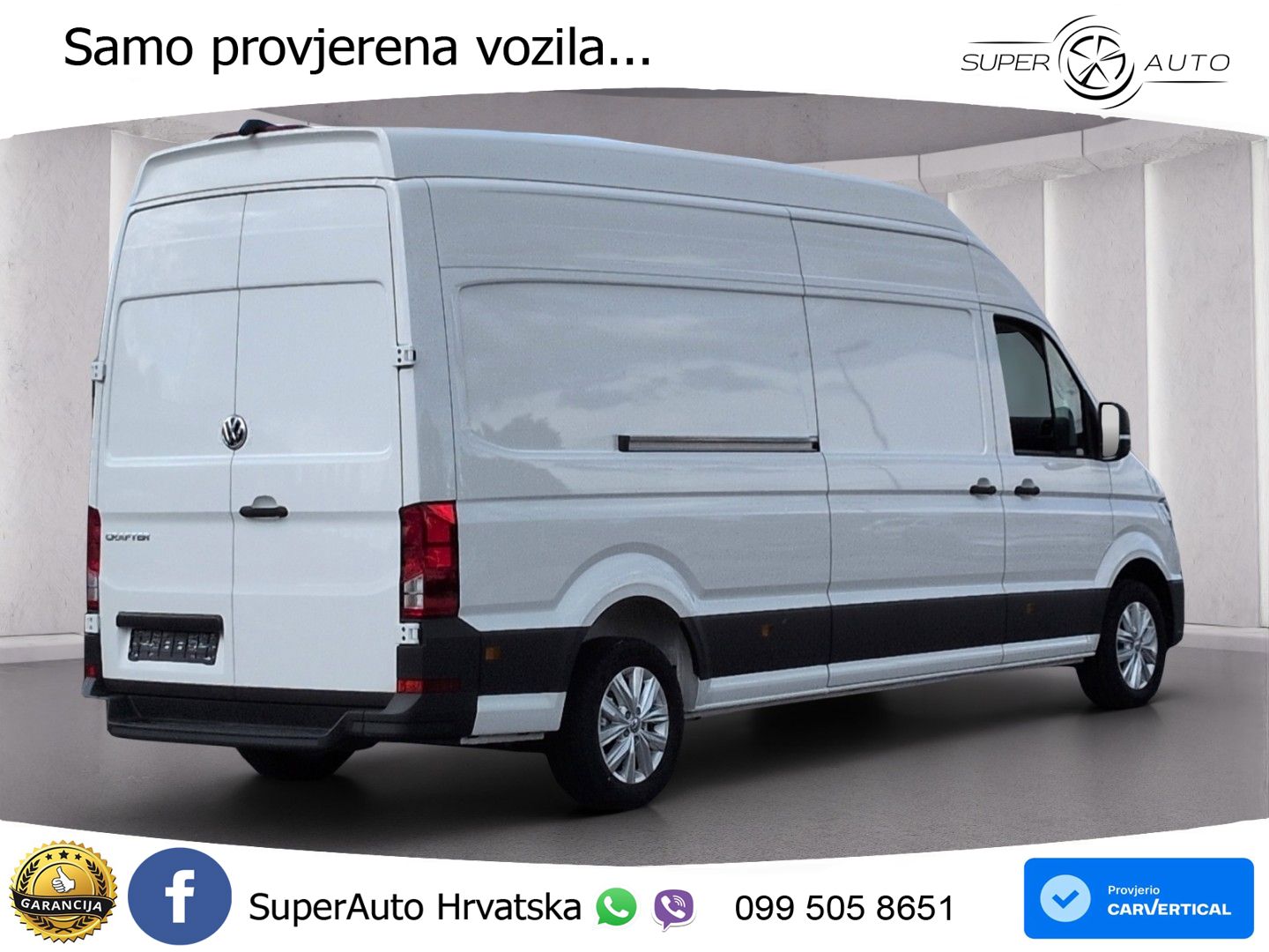 Volkswagen Crafter Kasten LR+Superhoch*Autom ACC R-Kam SHZ 177 KS