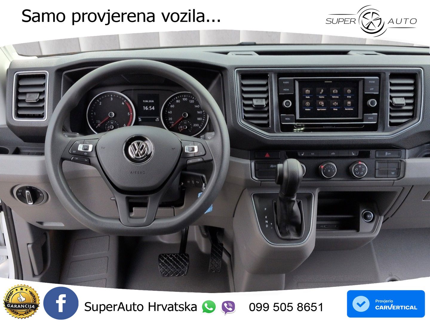 Volkswagen Crafter Kasten LR+Superhoch*Autom ACC R-Kam SHZ 177 KS