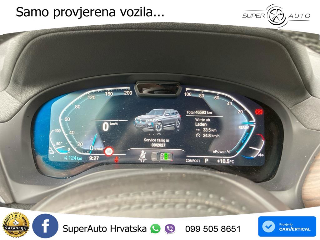 BMW iX3 80 kWh (286 KS) LED+GR SJED+ACC