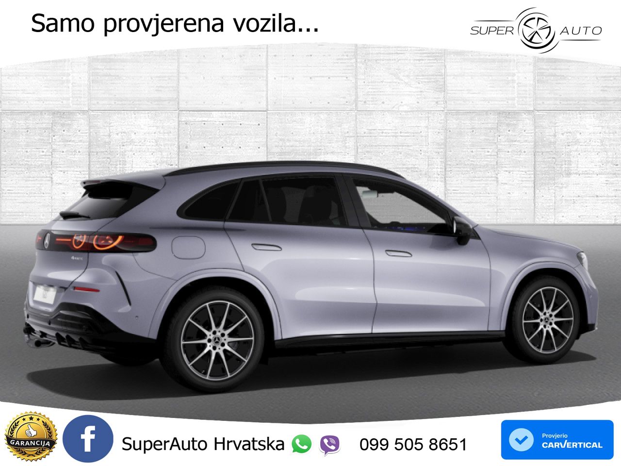 Mercedes GLC 400 94 kWh (489 KS) 4MATIC EQ Technology AMG LED+GR SJED+ACC