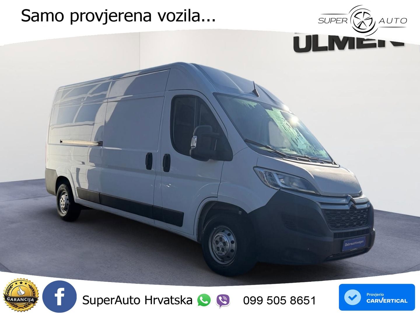 Citroën Jumper Grossraumkasten L3H2 140 Rückfahrkamera 140 KS