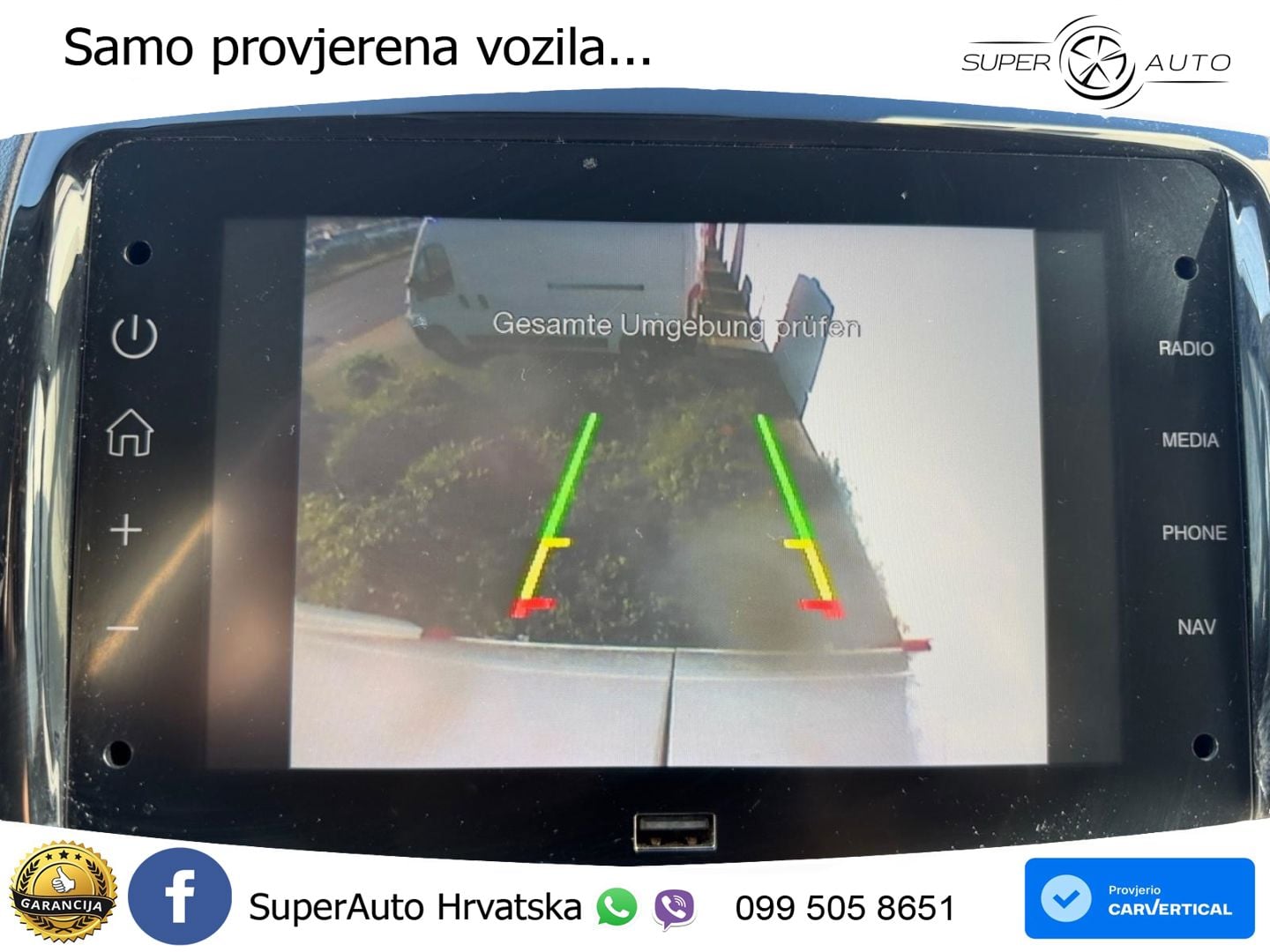 Citroën Jumper Grossraumkasten L3H2 140 Rückfahrkamera 140 KS