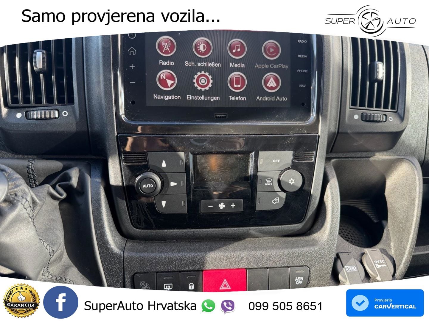 Citroën Jumper Grossraumkasten L3H2 140 Rückfahrkamera 140 KS