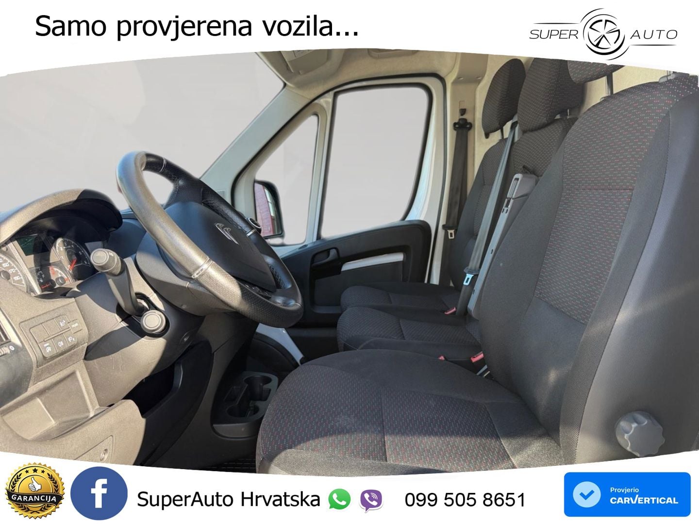 Citroën Jumper Grossraumkasten L3H2 140 Rückfahrkamera 140 KS