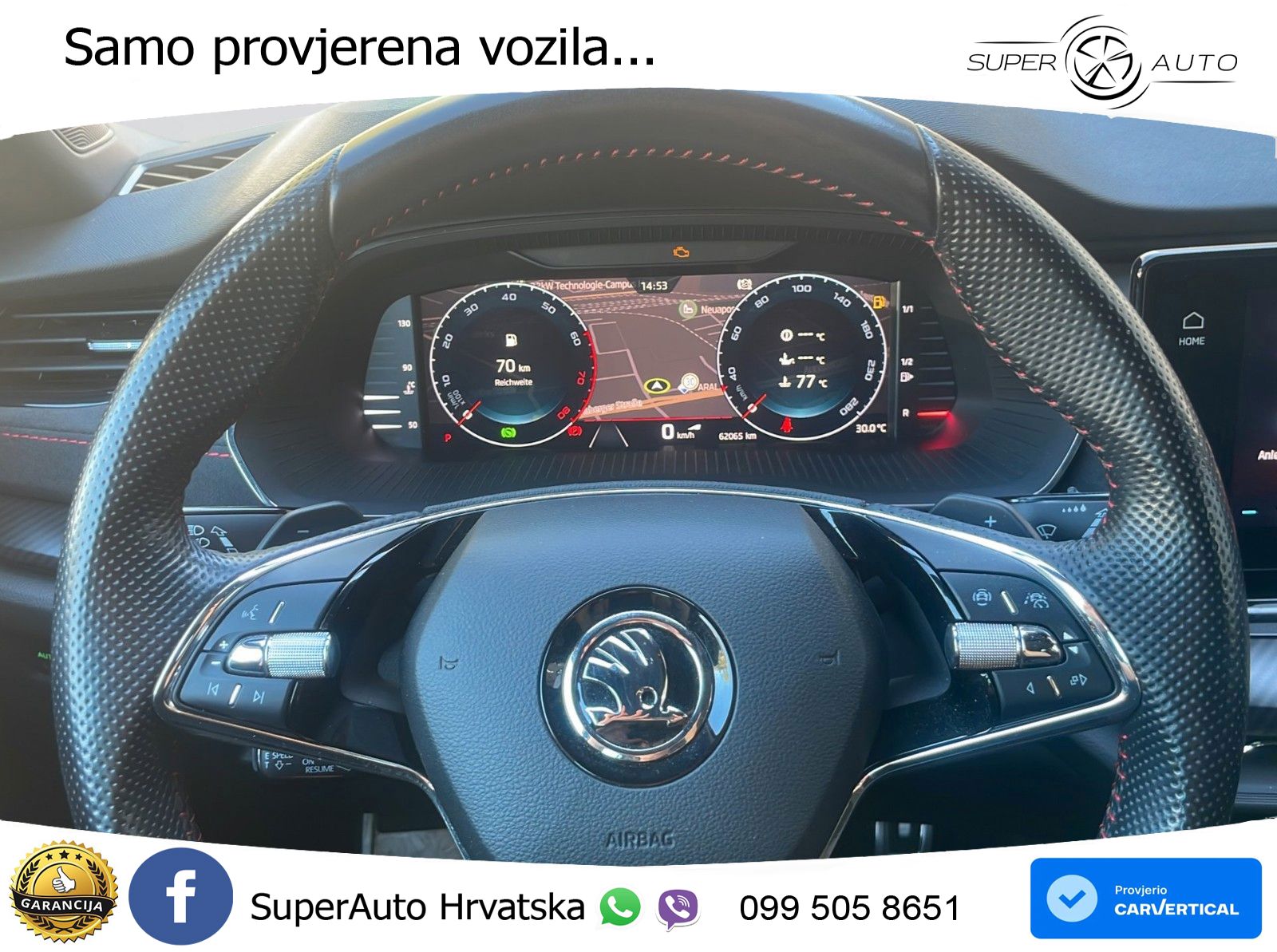 Škoda Octavia Combi RS 2.0 TSI (245 KS) DSG LED+GR SJED+ACC