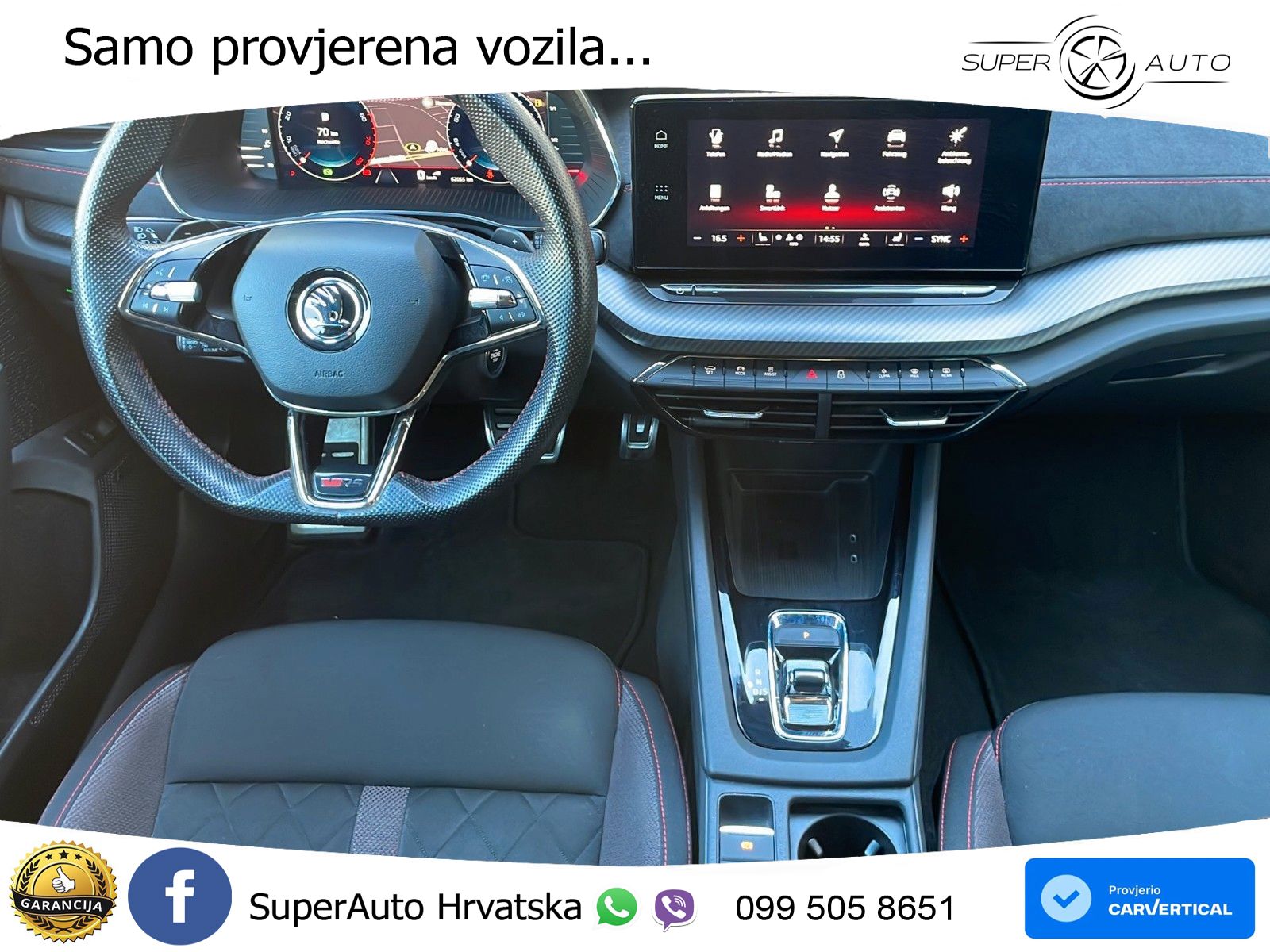 Škoda Octavia Combi RS 2.0 TSI (245 KS) DSG LED+GR SJED+ACC
