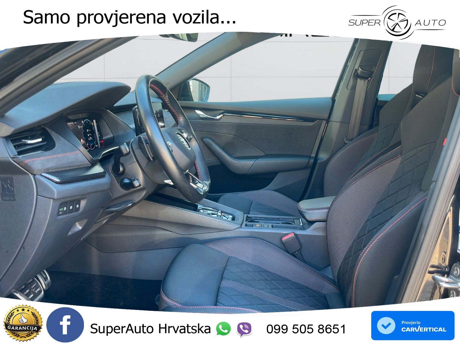 Škoda Octavia Combi RS 2.0 TSI (245 KS) DSG LED+GR SJED+ACC