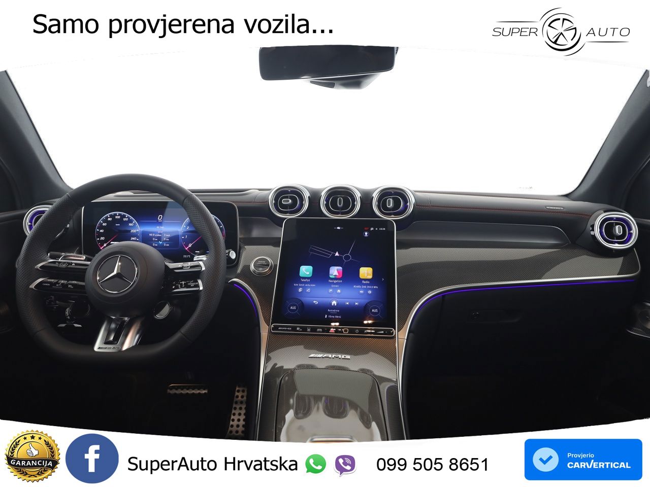 Mercedes AMG GLC 53 (449 KS) 4MATIC+ AMG SPEEDSHIFT TCT 9G ACC+HEAD+GR SJED+360+PANO