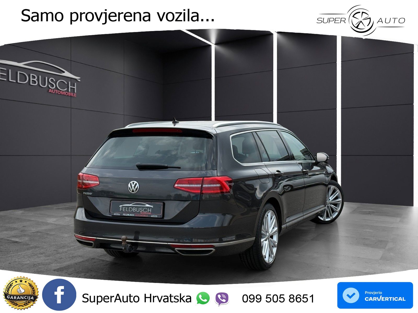 Volkswagen Passat Variant 2.0 TDI (190 KS) DSG Highline LED+GR SJED+ACC