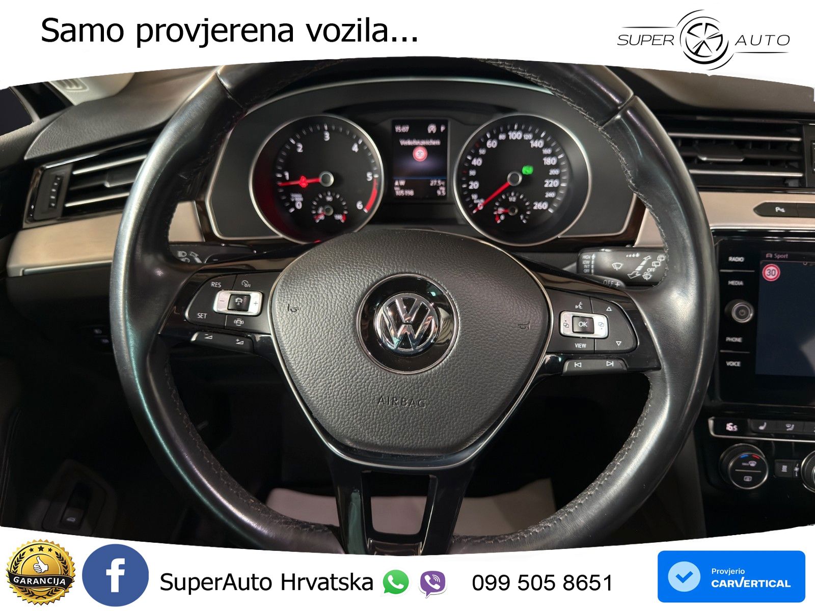 Volkswagen Passat Variant 2.0 TDI (190 KS) DSG Highline LED+GR SJED+ACC