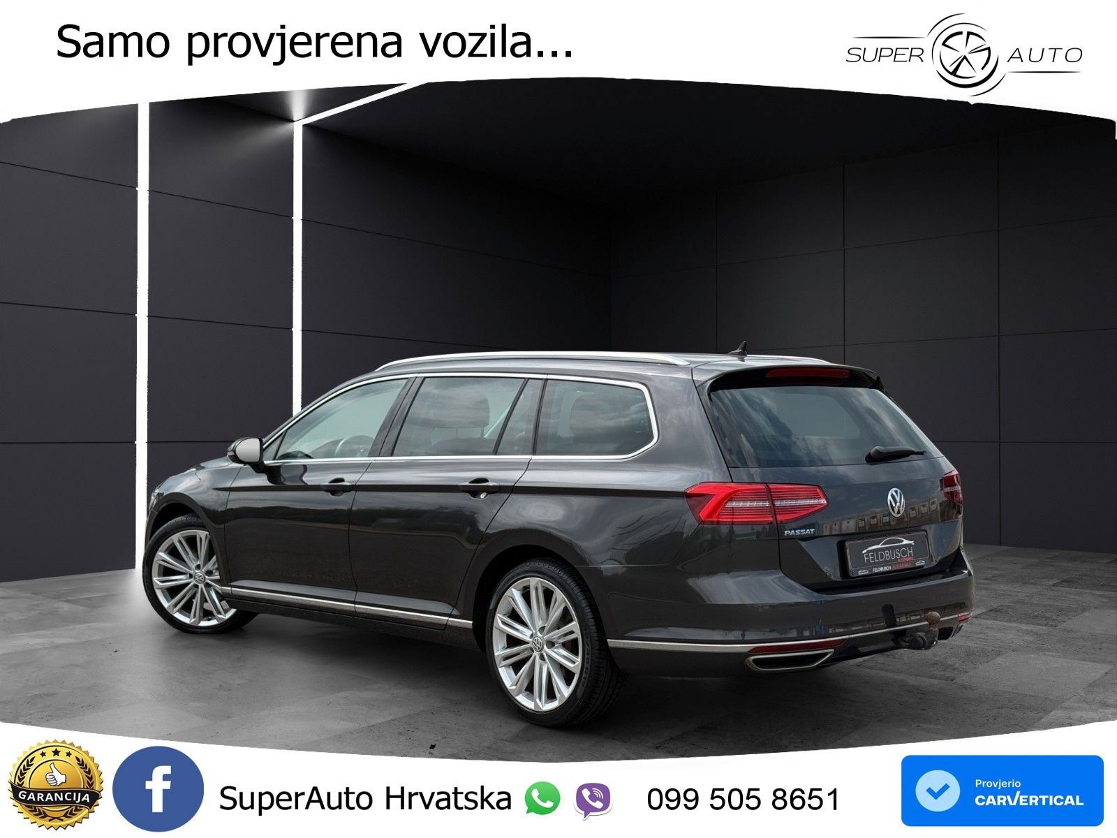 Volkswagen Passat Variant 2.0 TDI (190 KS) DSG Highline LED+GR SJED+ACC