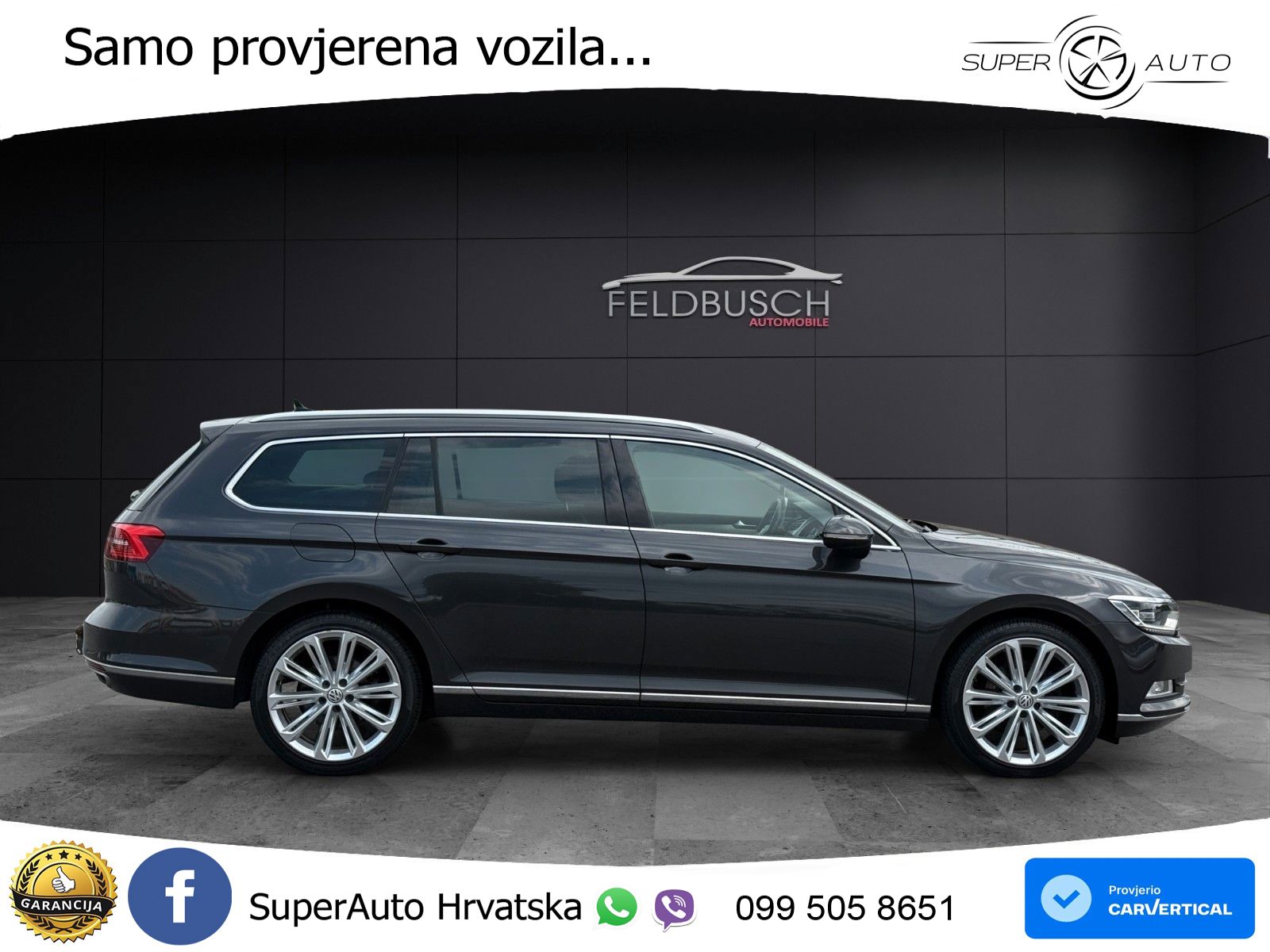 Volkswagen Passat Variant 2.0 TDI (190 KS) DSG Highline LED+GR SJED+ACC