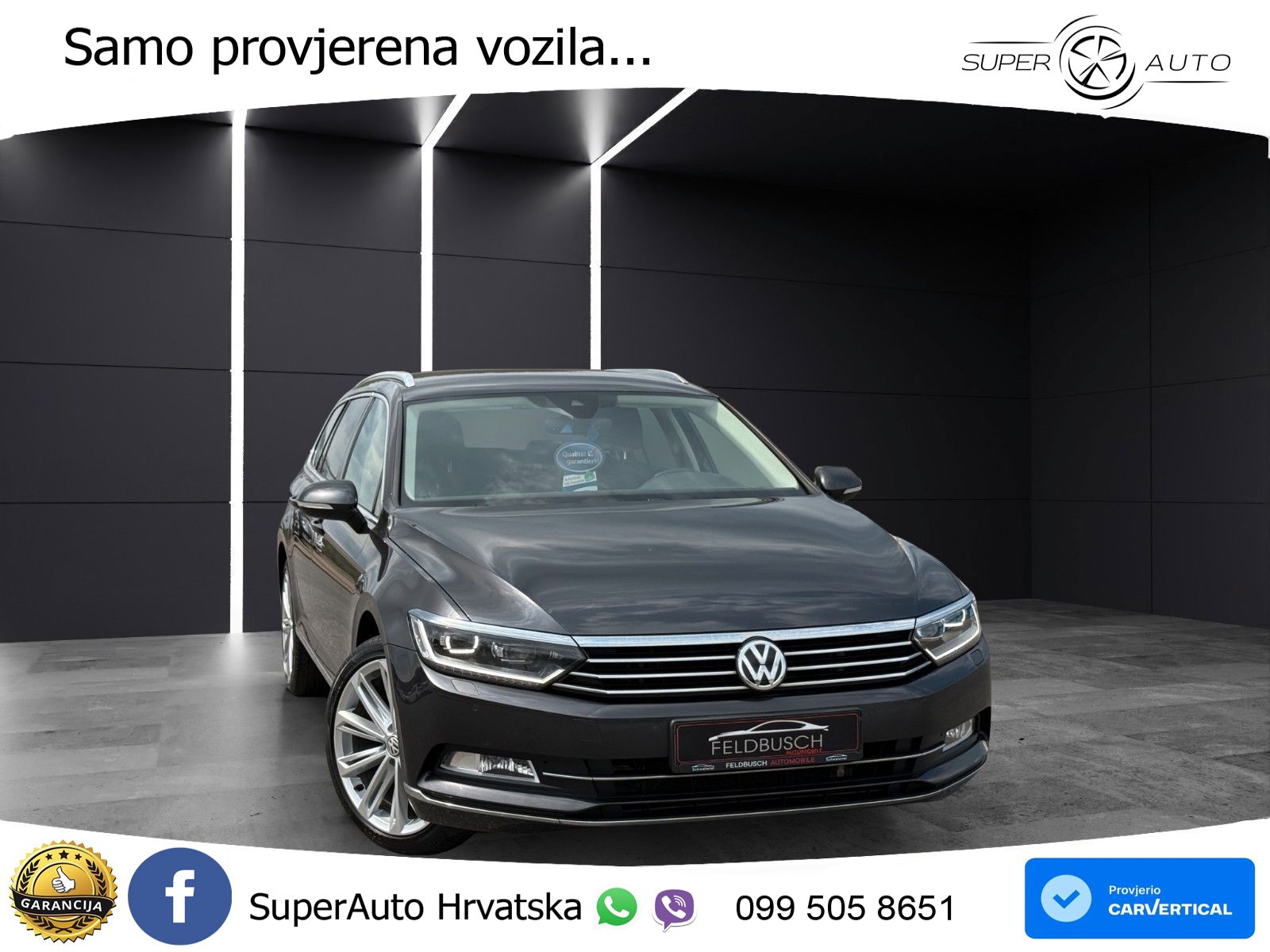 Volkswagen Passat Variant 2.0 TDI (190 KS) DSG Highline LED+GR SJED+ACC