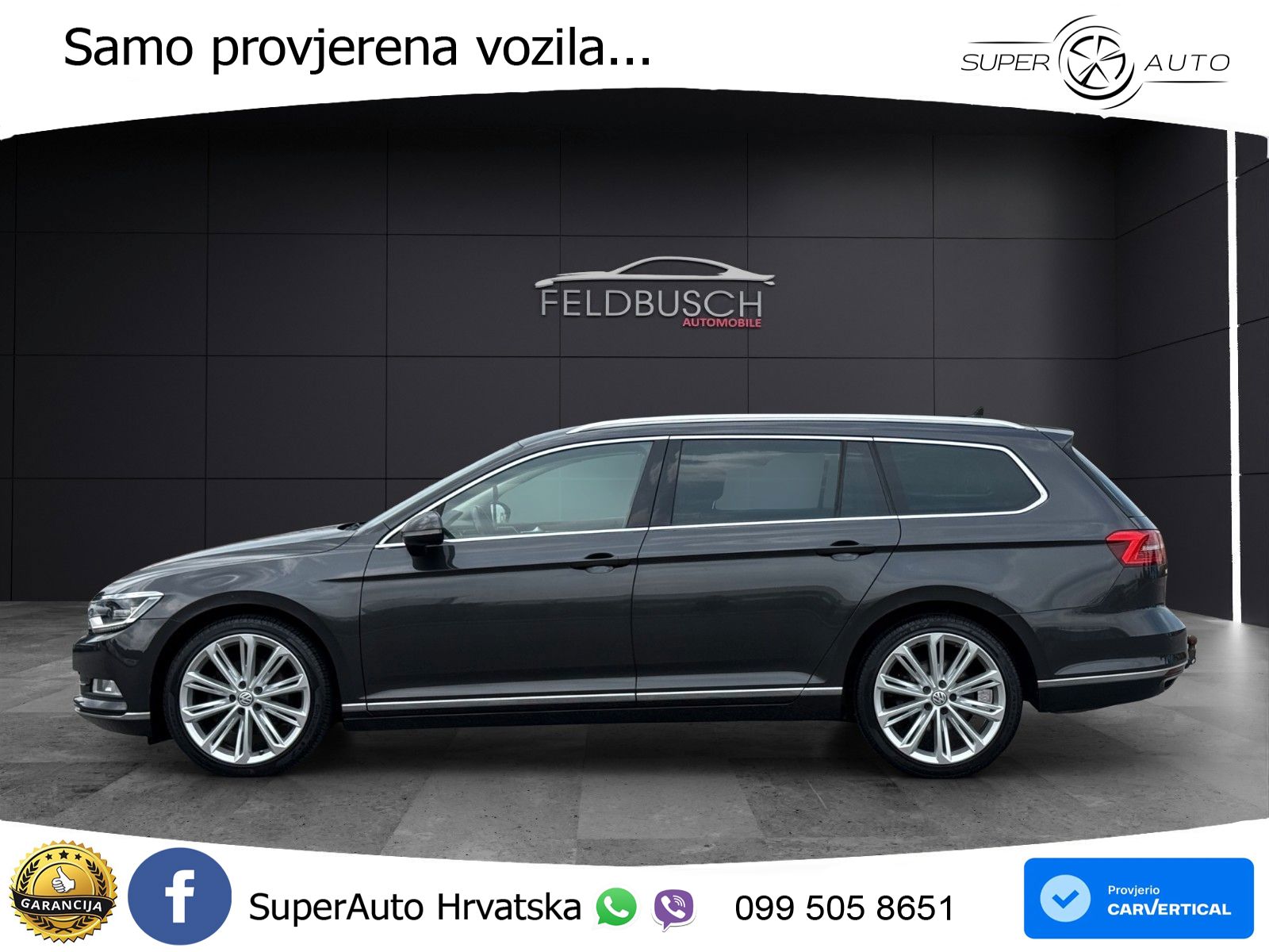 Volkswagen Passat Variant 2.0 TDI (190 KS) DSG Highline LED+GR SJED+ACC