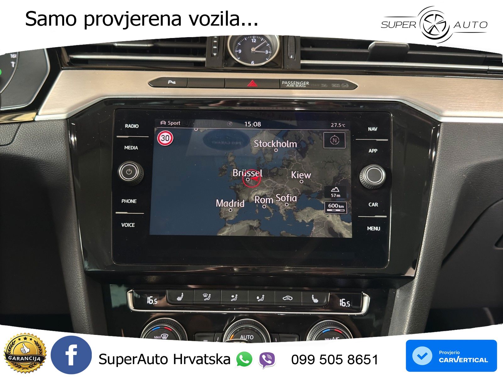 Volkswagen Passat Variant 2.0 TDI (190 KS) DSG Highline LED+GR SJED+ACC