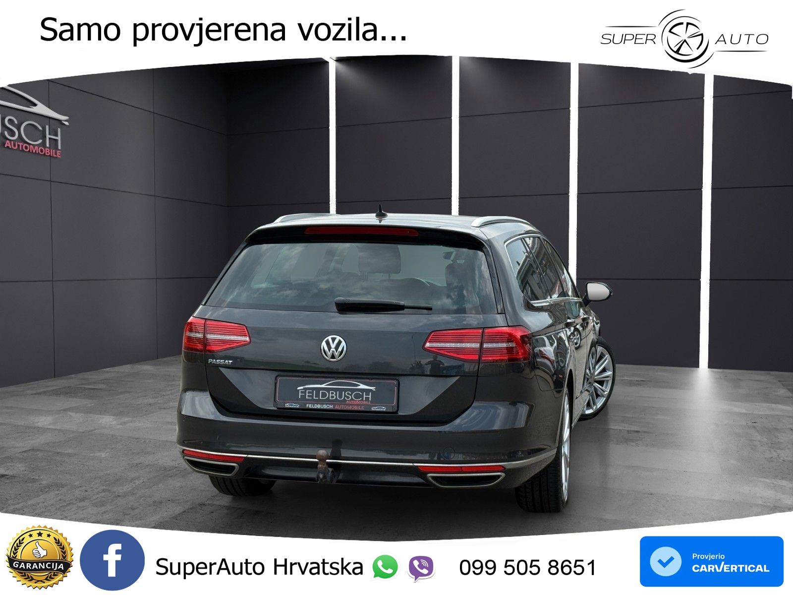 Volkswagen Passat Variant 2.0 TDI (190 KS) DSG Highline LED+GR SJED+ACC