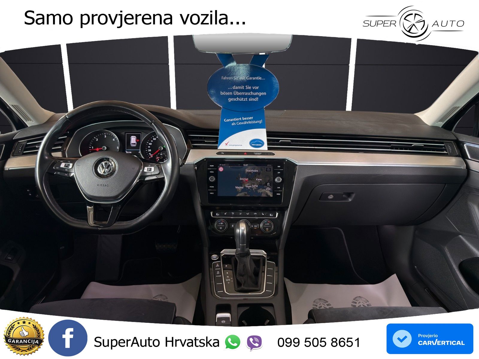 Volkswagen Passat Variant 2.0 TDI (190 KS) DSG Highline LED+GR SJED+ACC
