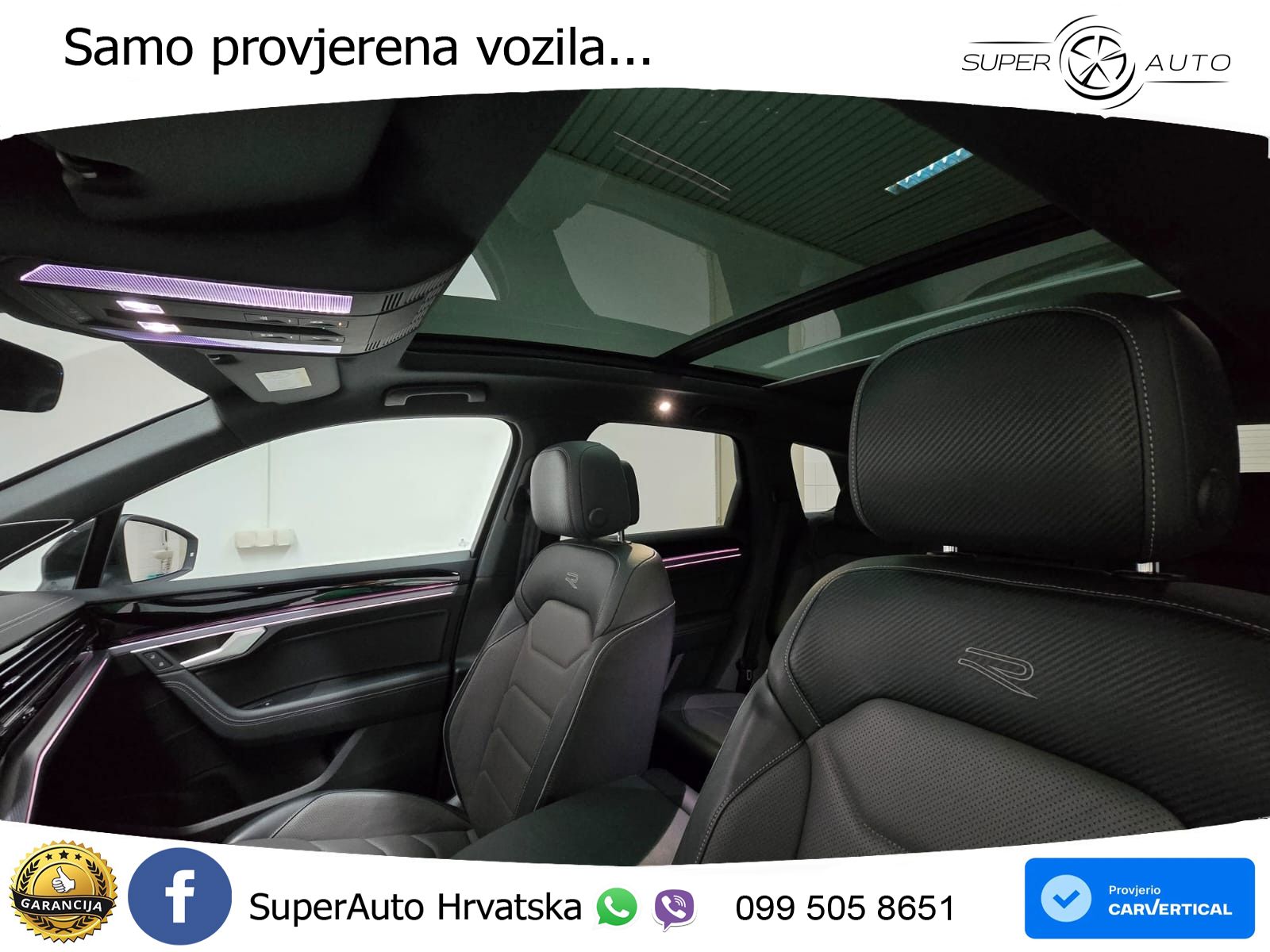 Volkswagen Touareg 3.0 V6 TDI (286 KS) 4MOTION Tiptronic R-Line ZRAČNI+ACC+GR SJED+KAM+PANO