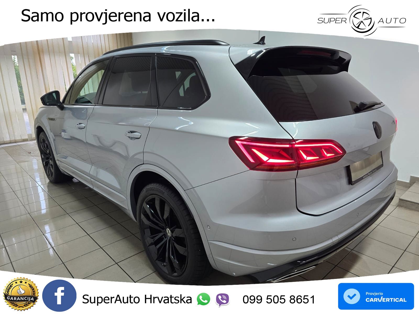 Volkswagen Touareg 3.0 V6 TDI (286 KS) 4MOTION Tiptronic R-Line ZRAČNI+ACC+GR SJED+KAM+PANO