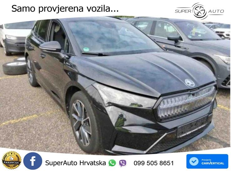 Škoda Enyaq iV 80x 82 kWh (265 KS) AWD SportLine MATRIX+GR SJED+KAM