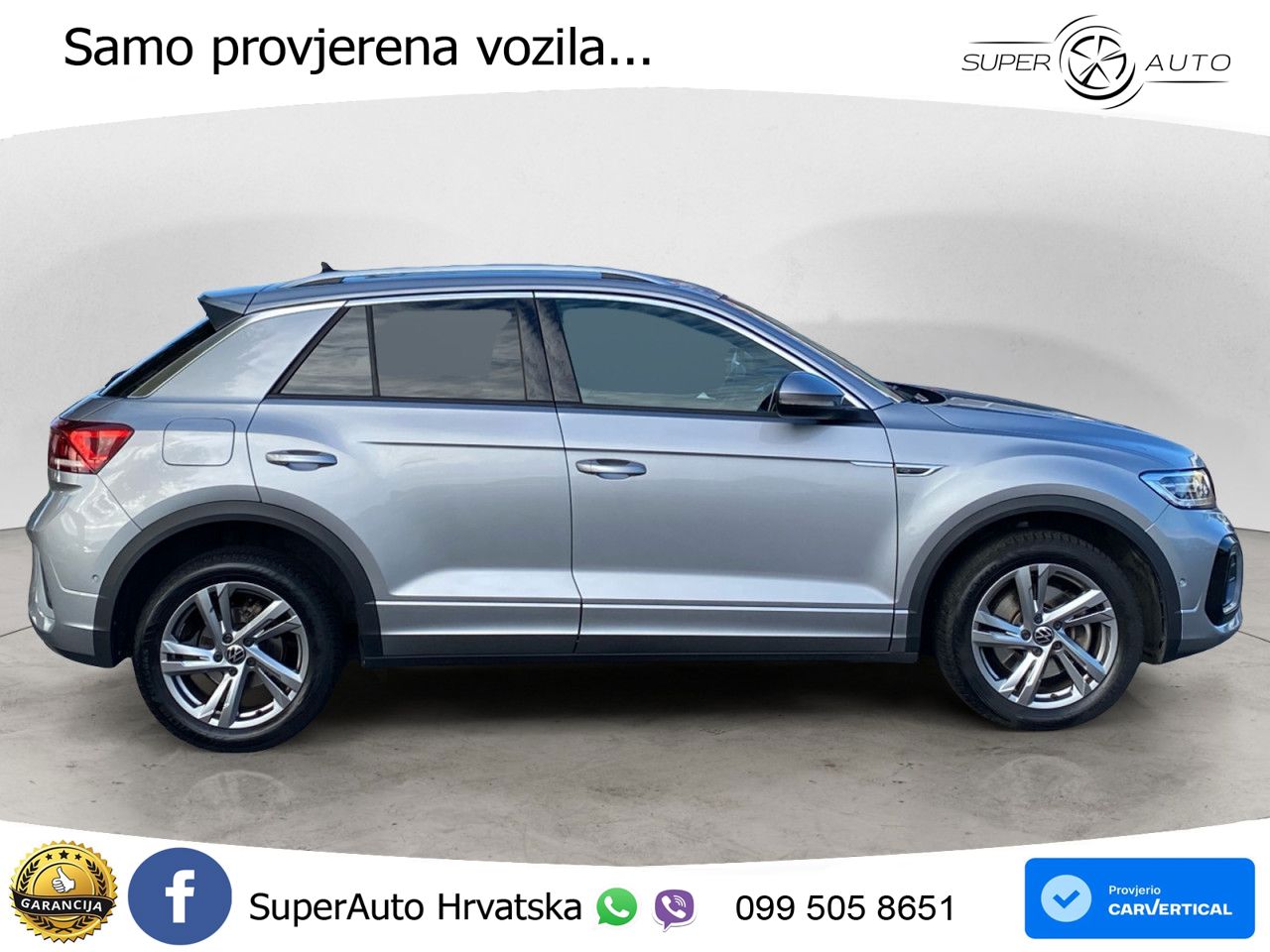 Volkswagen T-Roc 1.5 TSI (150 KS) R-Line LED+GR SJED+ACC
