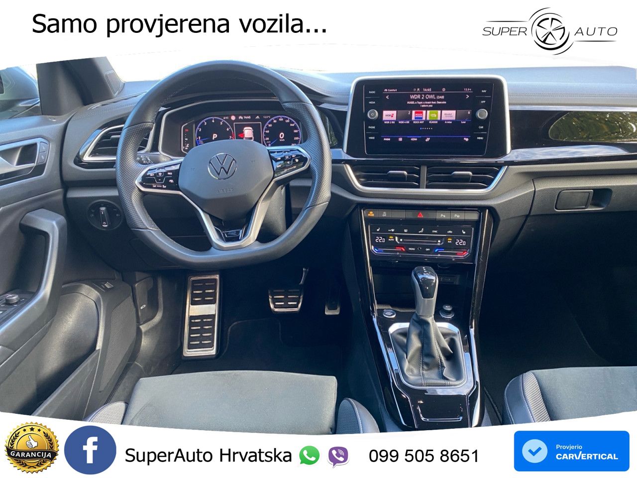 Volkswagen T-Roc 1.5 TSI (150 KS) R-Line LED+GR SJED+ACC