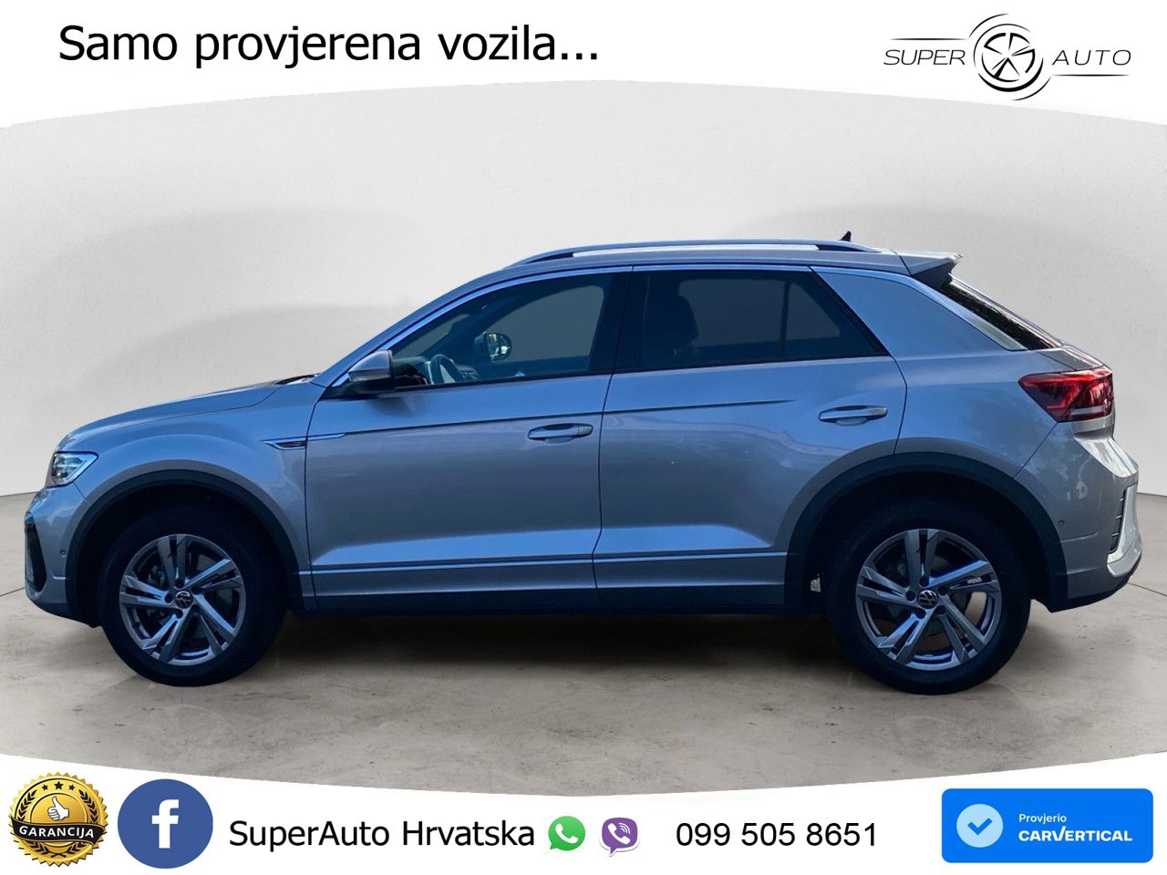 Volkswagen T-Roc 1.5 TSI (150 KS) R-Line LED+GR SJED+ACC