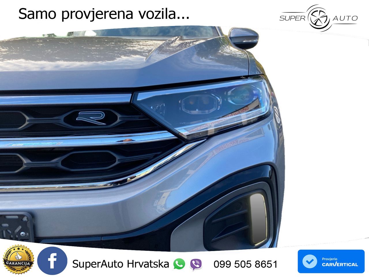 Volkswagen T-Roc 1.5 TSI (150 KS) R-Line LED+GR SJED+ACC