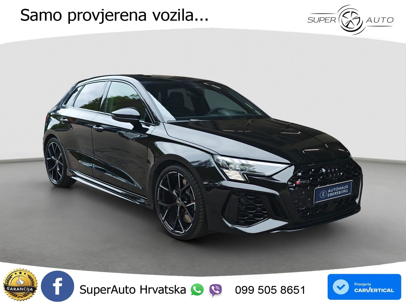 Audi RS3 Sedan 2.5 TFSI (400 KS) quattro S tronic MATRIX+GR SJED+KAM