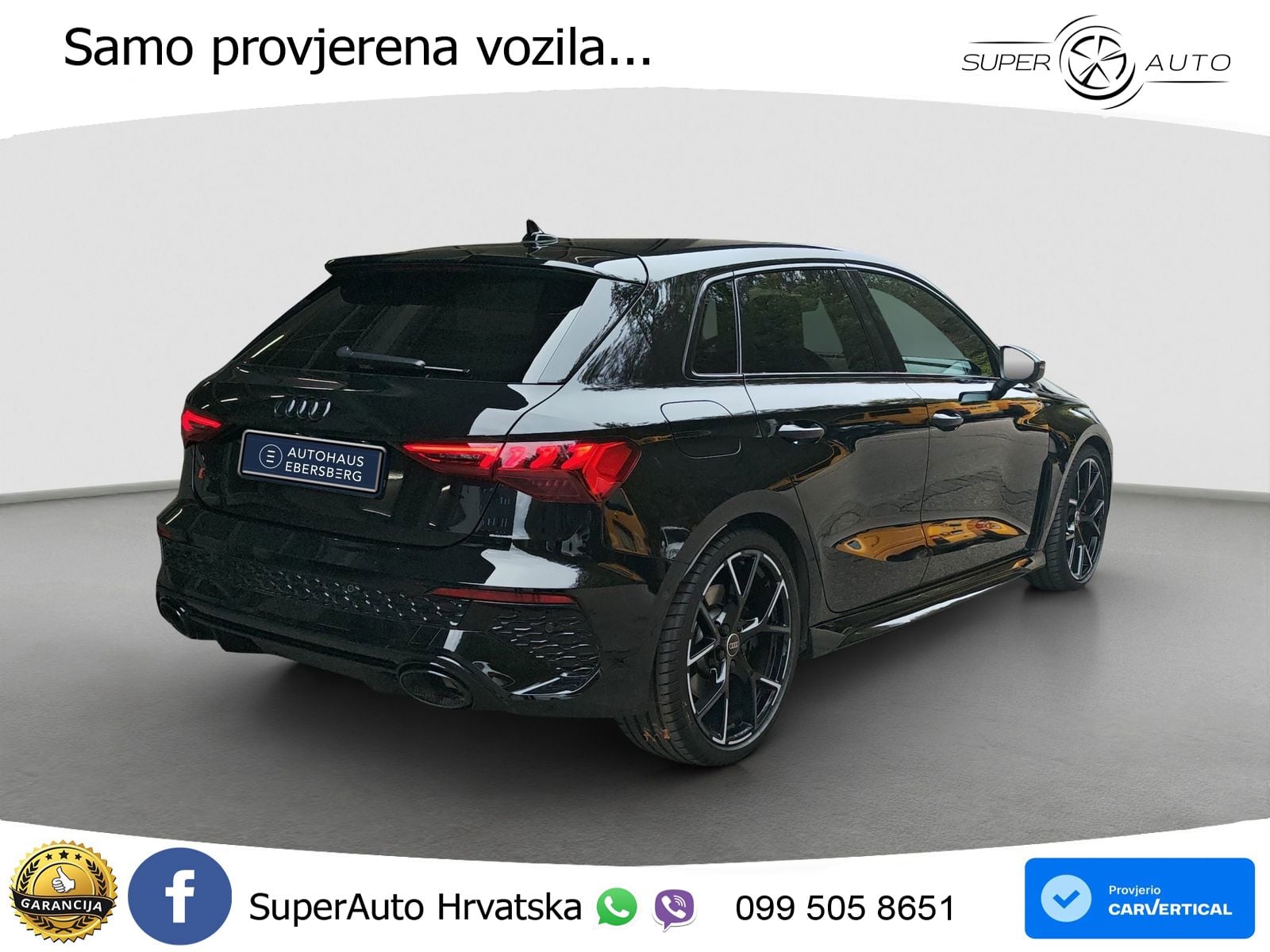 Audi RS3 Sedan 2.5 TFSI (400 KS) quattro S tronic MATRIX+GR SJED+KAM