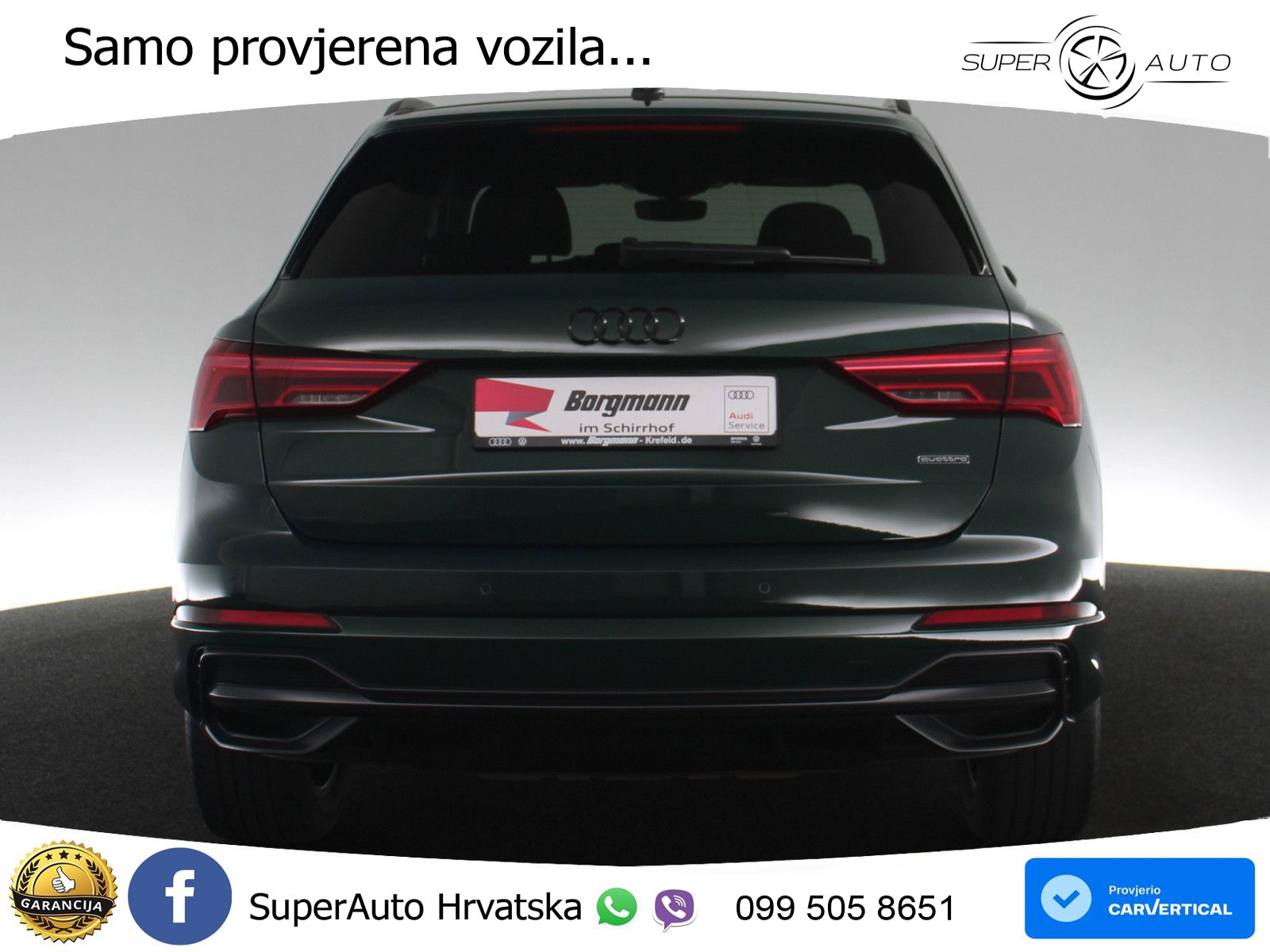 Audi Q3 45 TFSI (245 KS) quattro S tronic S line LED+GR SJED+ACC