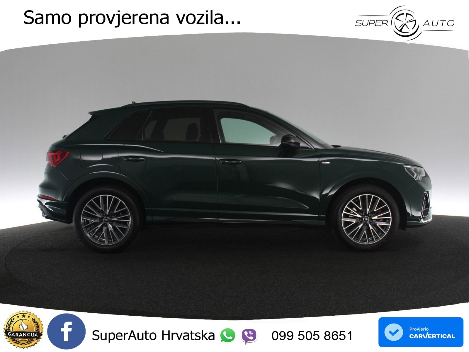 Audi Q3 45 TFSI (245 KS) quattro S tronic S line LED+GR SJED+ACC