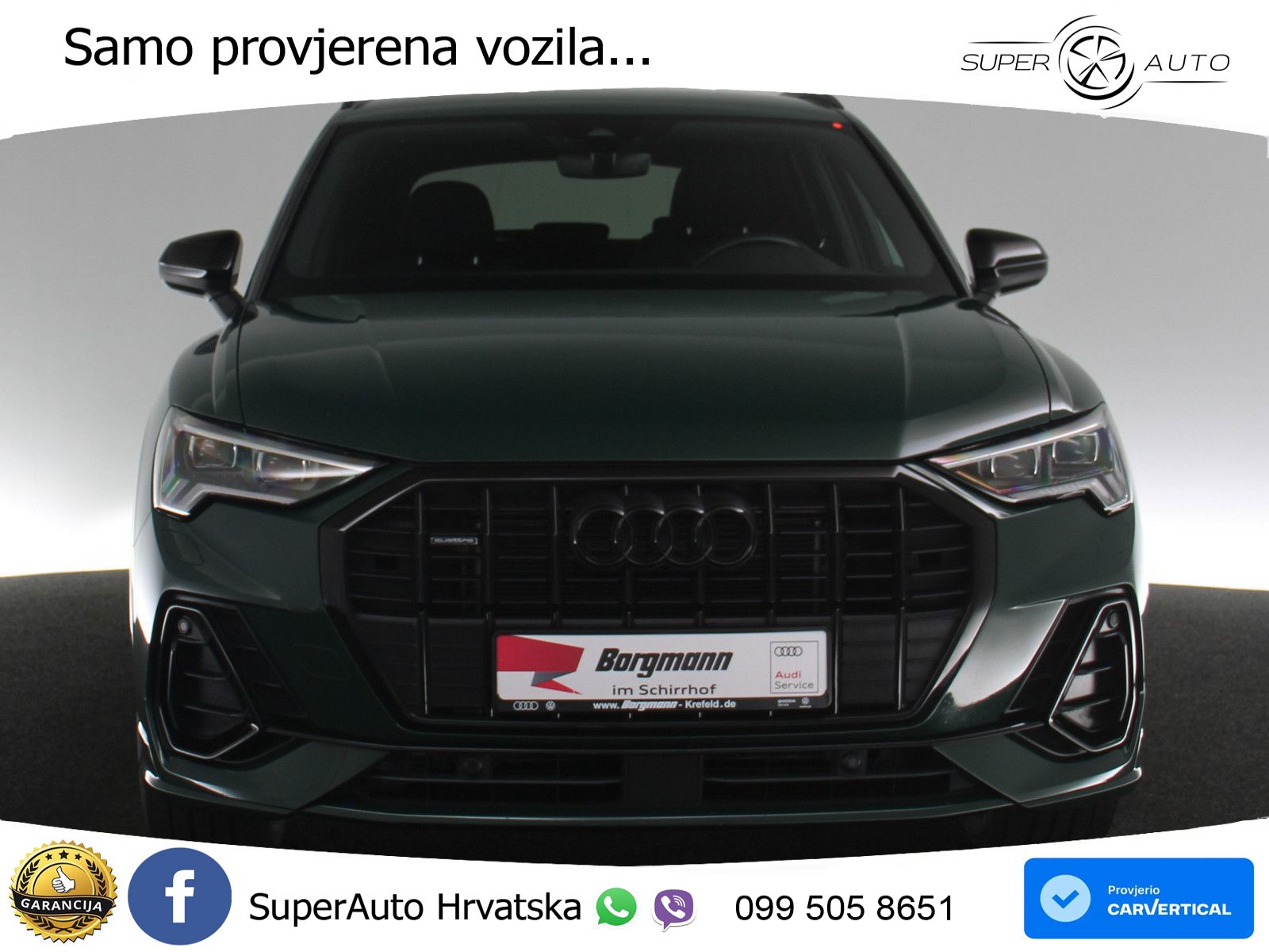 Audi Q3 45 TFSI (245 KS) quattro S tronic S line LED+GR SJED+ACC