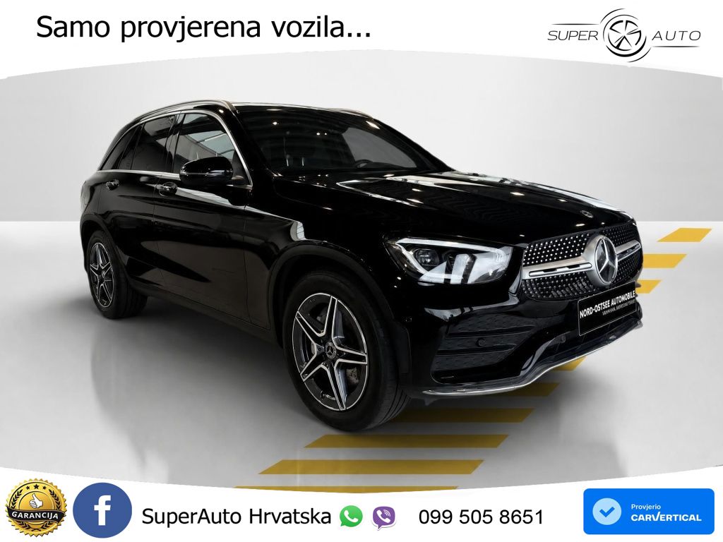 Mercedes GLC 300d (245 KS) 4MATIC G-TRONIC AMG LED+GR SJED+ACC