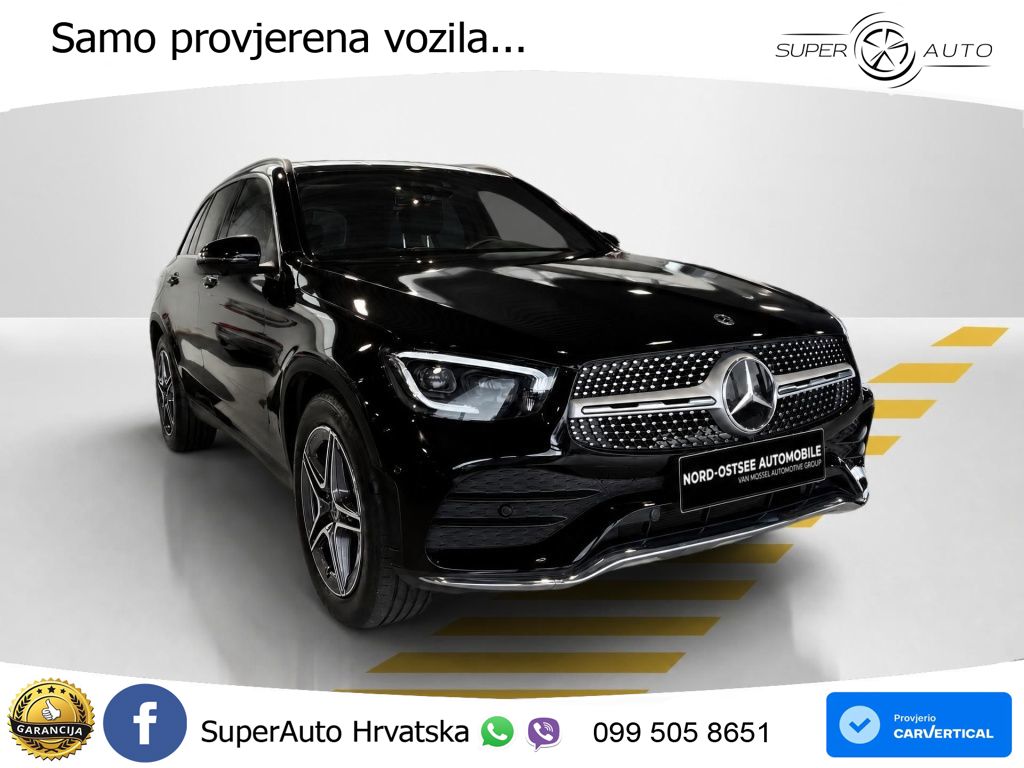 Mercedes GLC 300d (245 KS) 4MATIC G-TRONIC AMG LED+GR SJED+ACC