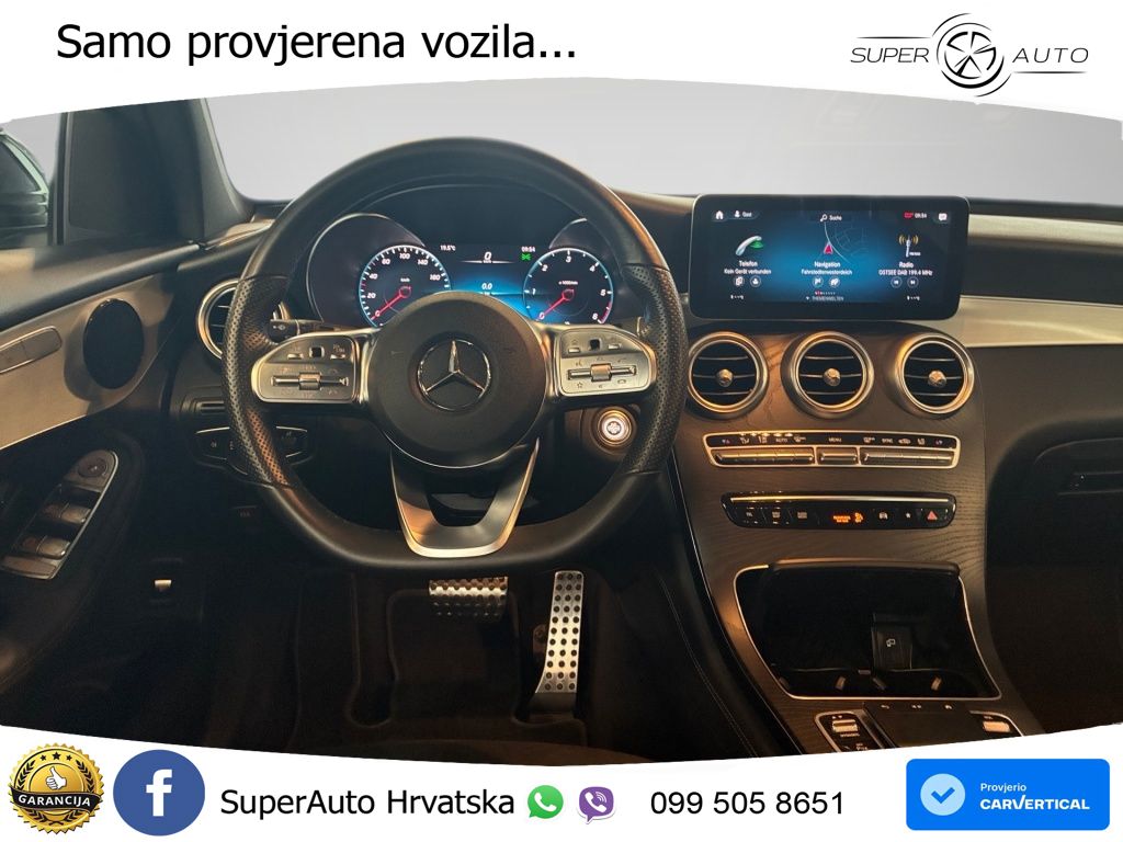 Mercedes GLC 300d (245 KS) 4MATIC G-TRONIC AMG LED+GR SJED+ACC