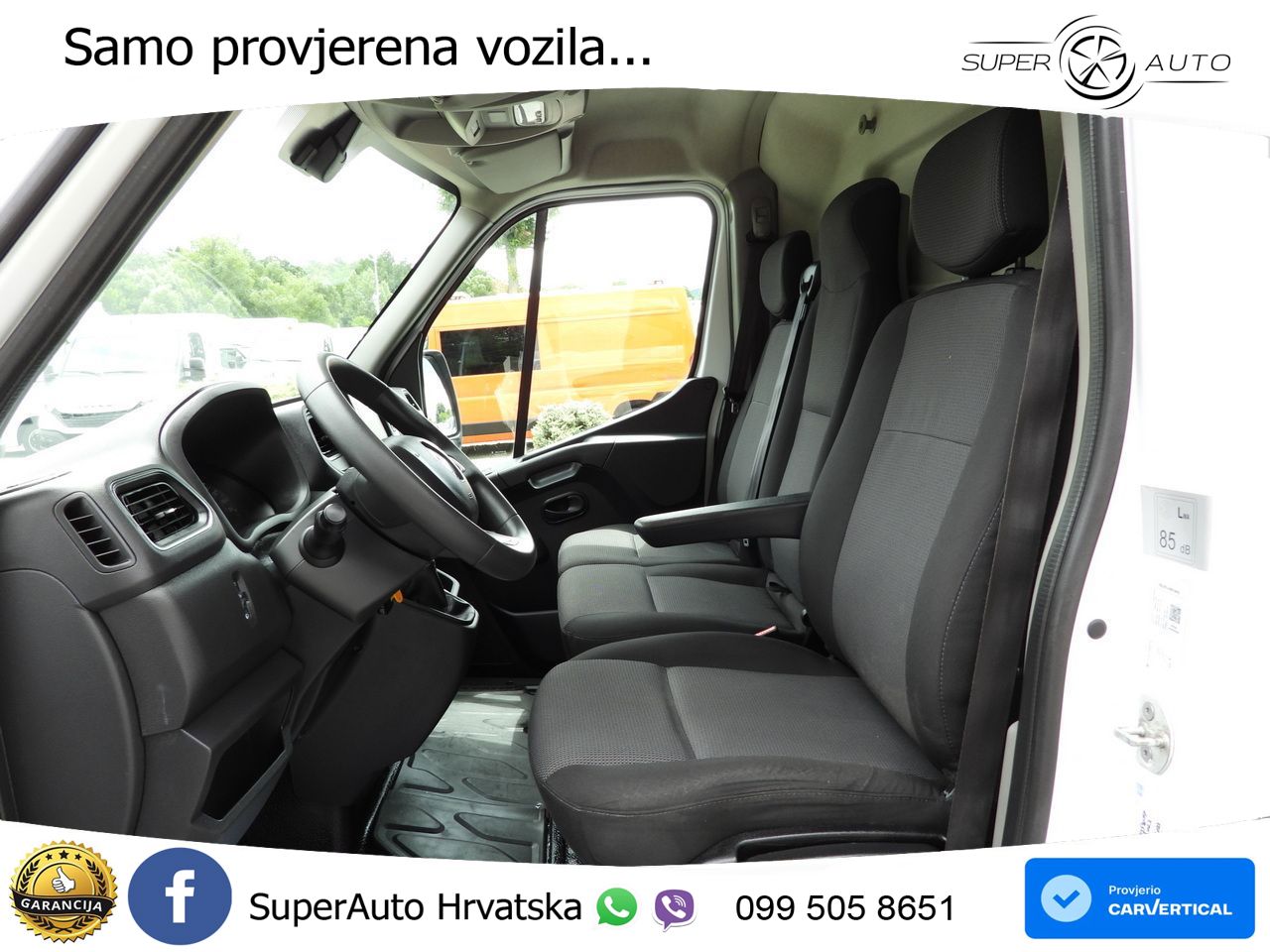 Renault MASTER KÜHLKASTENWAGEN -1C TEMPOMAT LED LEUCHTEN 150 KS