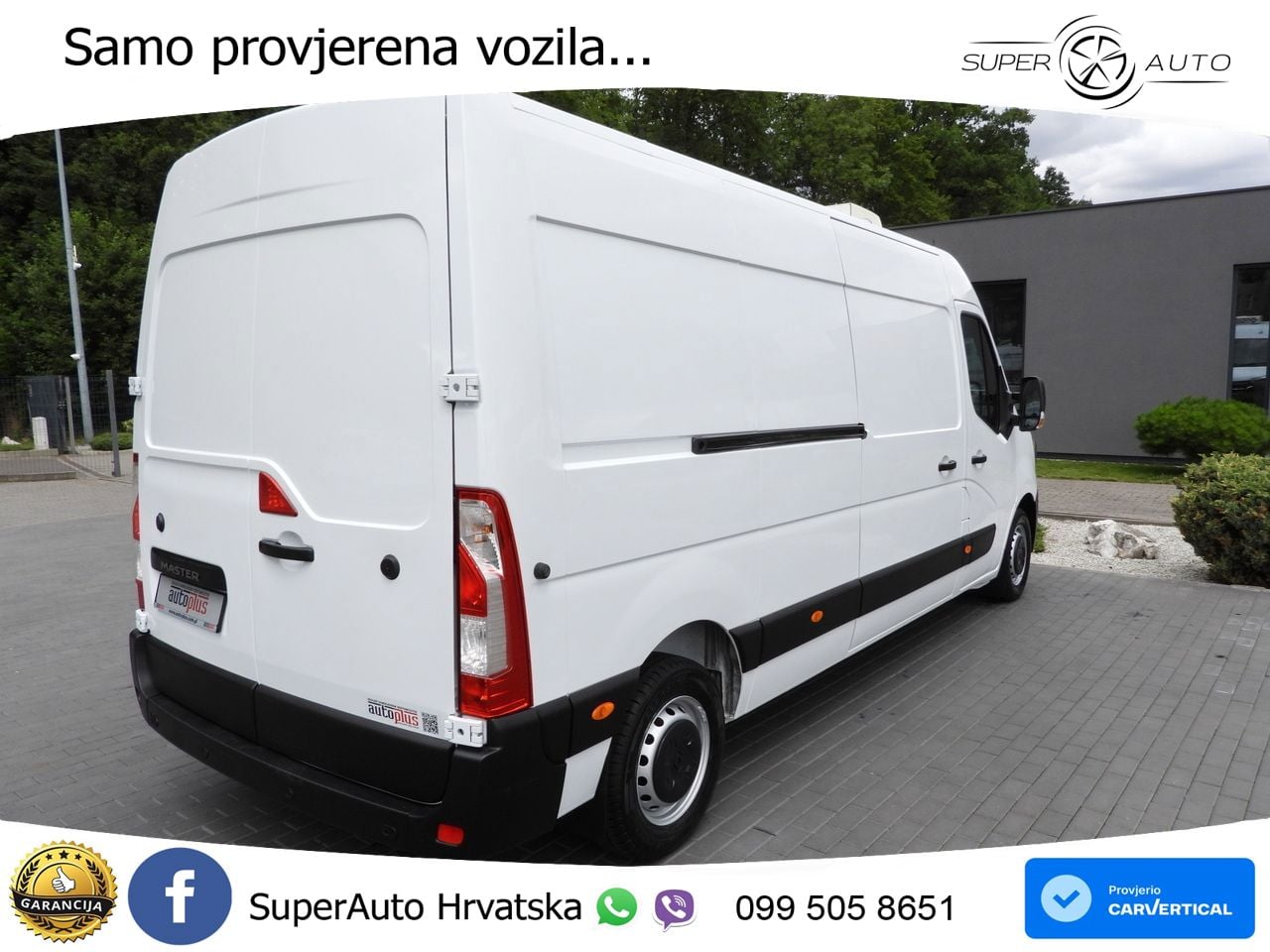 Renault MASTER KÜHLKASTENWAGEN -1C TEMPOMAT LED LEUCHTEN 150 KS