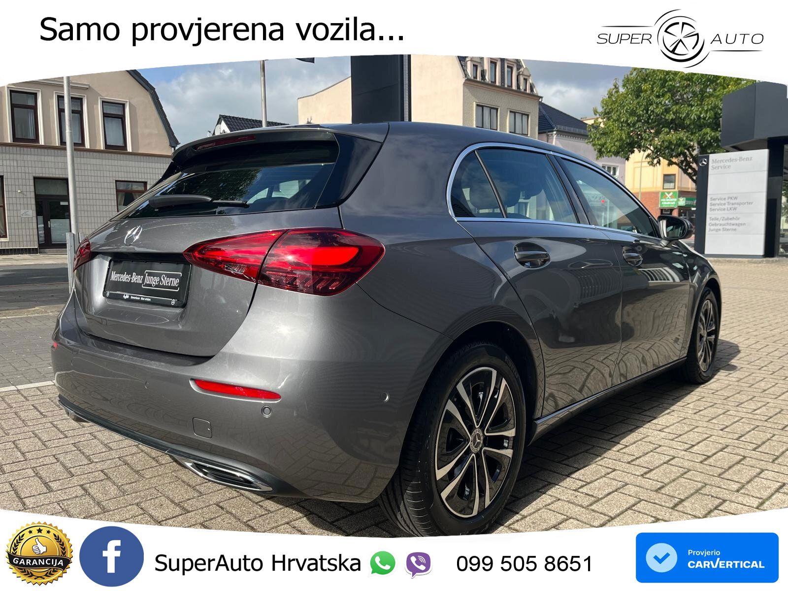 Mercedes-Benz A 180 7G-DCT LED+GR SJED+ACC