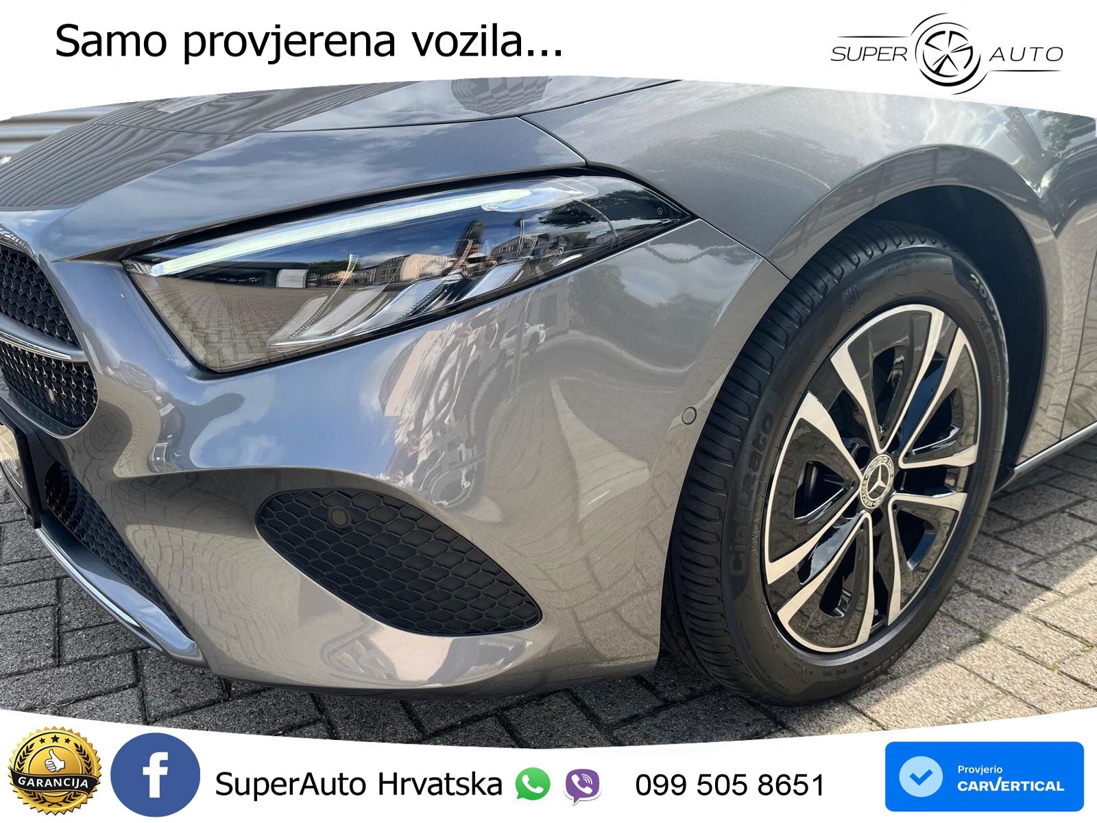 Mercedes-Benz A 180 7G-DCT LED+GR SJED+ACC