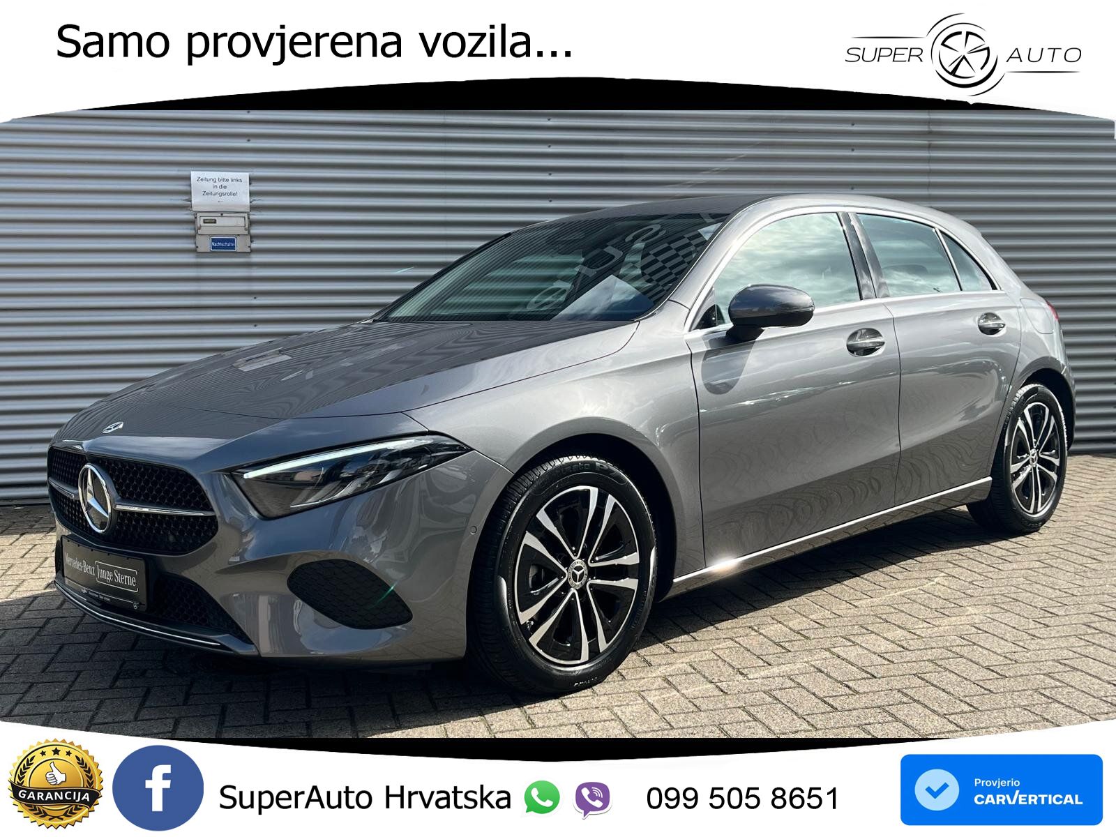 Mercedes-Benz A 180 7G-DCT LED+GR SJED+ACC