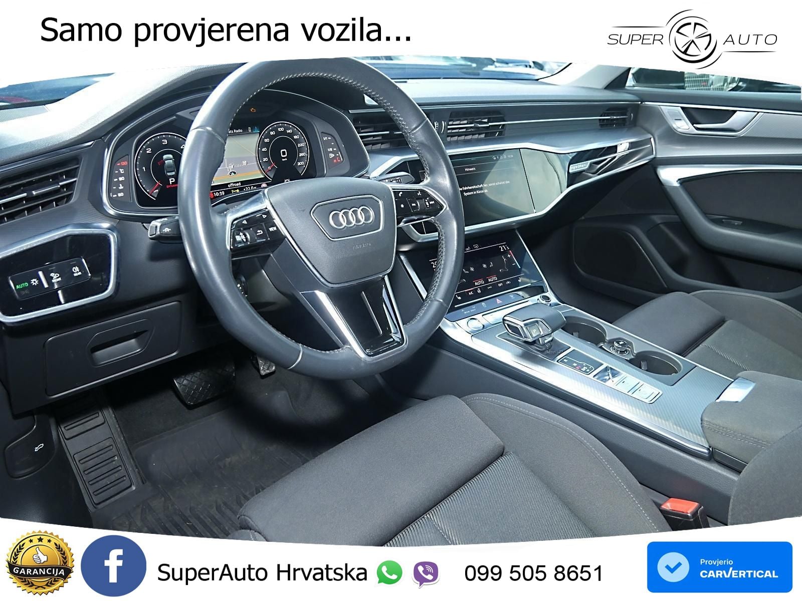 Audi A6 50 TDI V6 (286 KS) quattro tiptronic LED+GR SJED+ACC