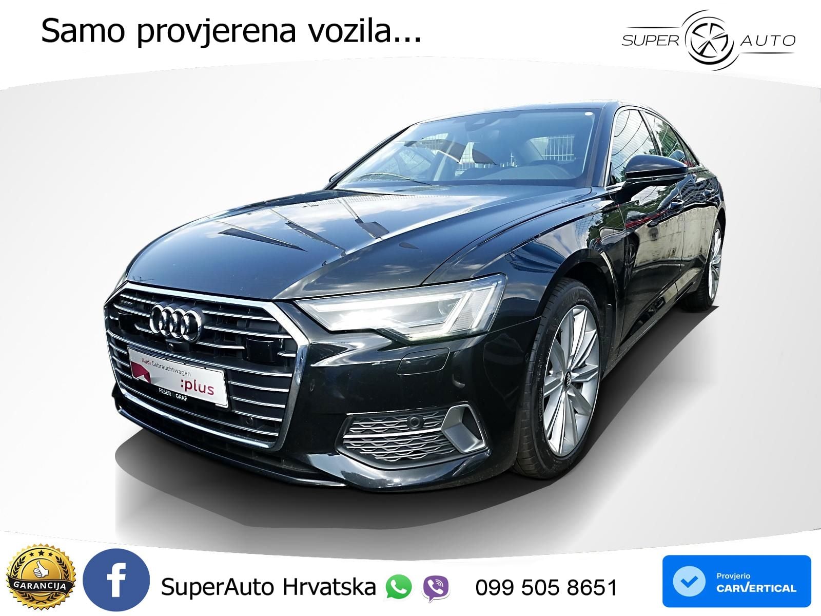 Audi A6 50 TDI V6 (286 KS) quattro tiptronic LED+GR SJED+ACC