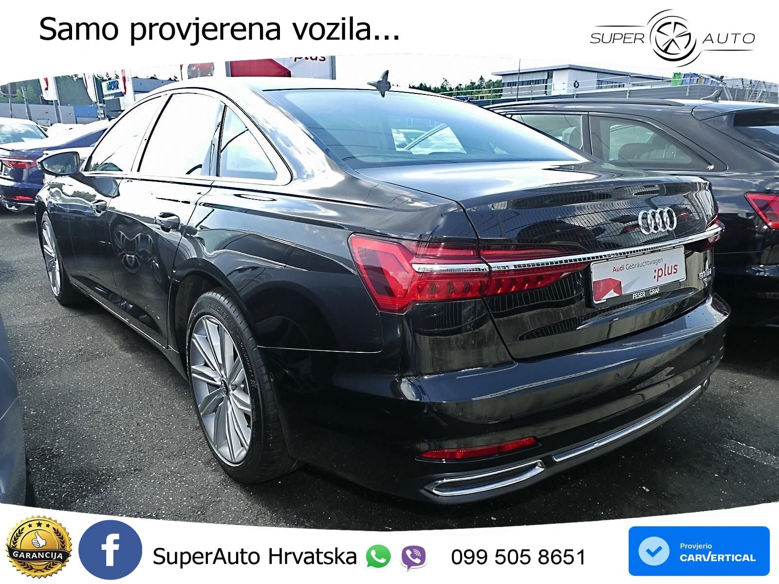 Audi A6 50 TDI V6 (286 KS) quattro tiptronic LED+GR SJED+ACC