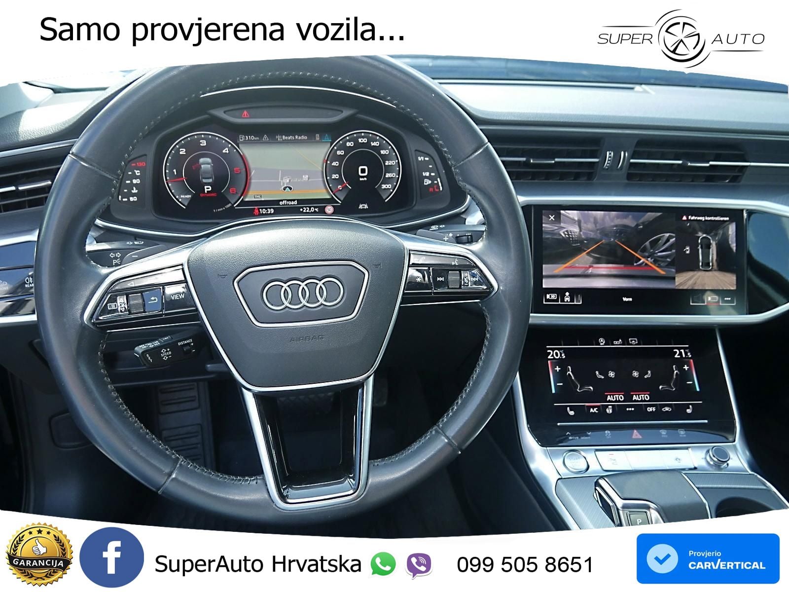 Audi A6 50 TDI V6 (286 KS) quattro tiptronic LED+GR SJED+ACC
