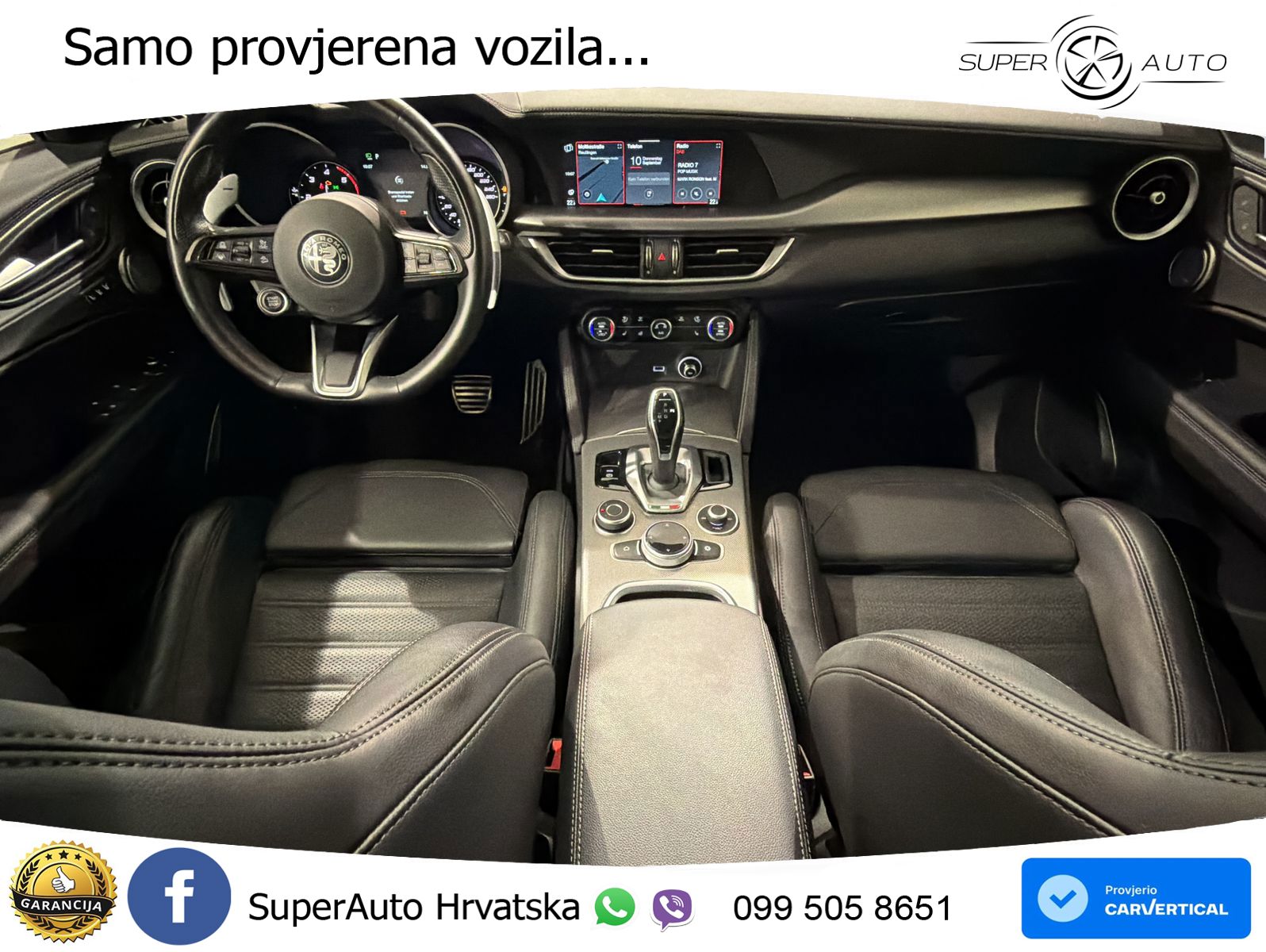 Alfa Romeo Stelvio 2.2 MultiJet II (210 KS) Q4 Automatic LED+GR SJED+ACC