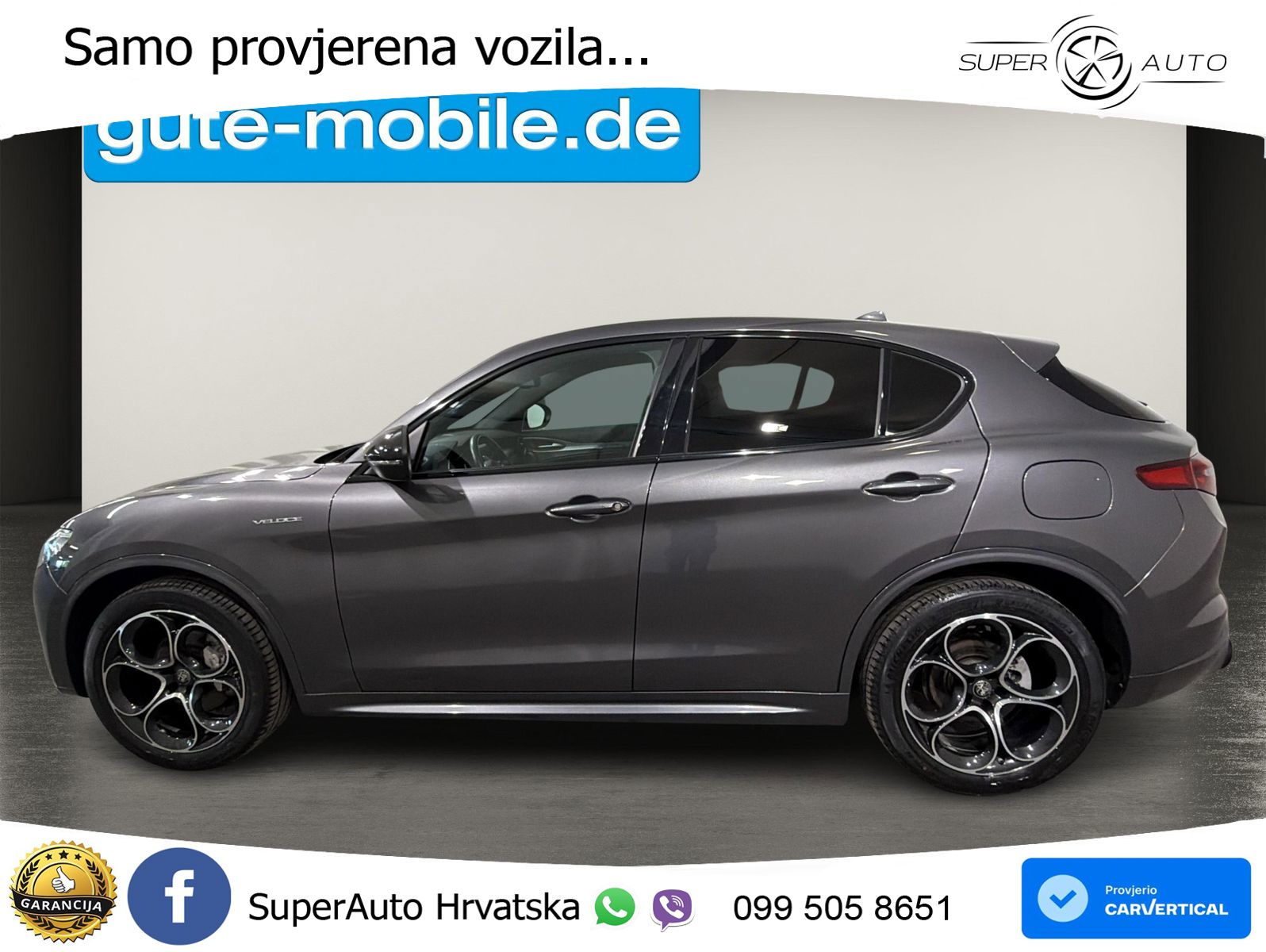 Alfa Romeo Stelvio 2.2 MultiJet II (210 KS) Q4 Automatic LED+GR SJED+ACC