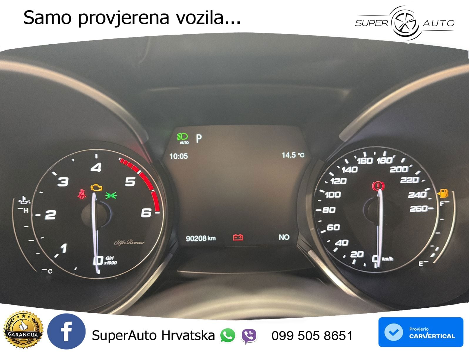 Alfa Romeo Stelvio 2.2 MultiJet II (210 KS) Q4 Automatic LED+GR SJED+ACC