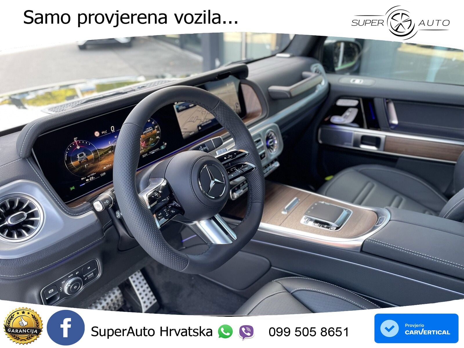 Mercedes G 580 EQ Long 116 kWh (587 KS) 4MATIC Exclusive LED+GR SJED+ACC