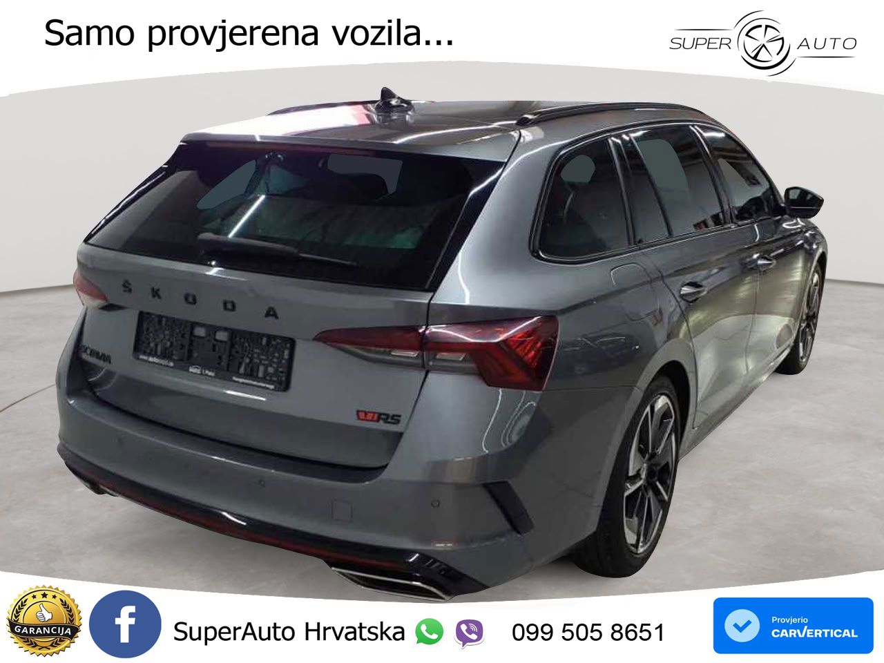 Škoda Octavia Combi RS 2.0 TDI (200 KS) DSG